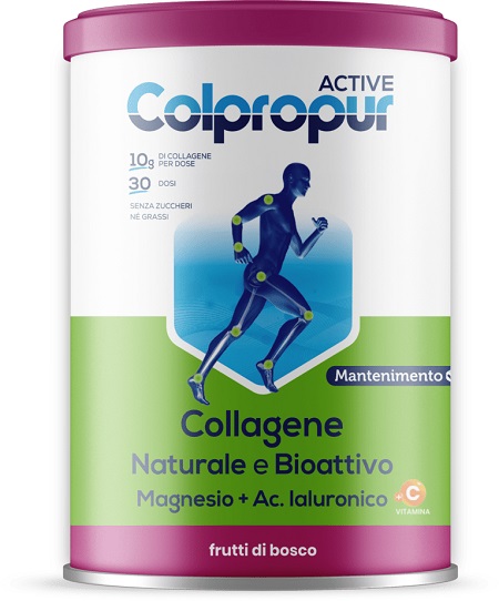 COLPROPUR COLLAGENE ACTIVE FRUTTI DI BOSCO COLPROPUR 345 G - Farmacia Artemisia di Montecuollo Dott. Angelo snc