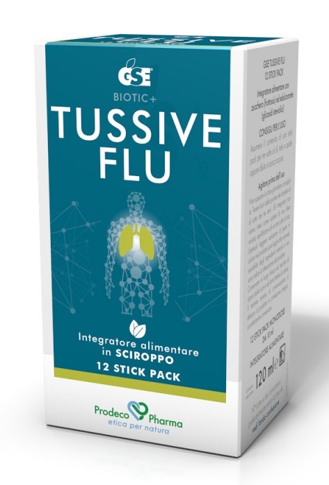 GSE TUSSIVE FLU 12 STICKPACK - Farmacia Artemisia di Montecuollo Dott. Angelo snc