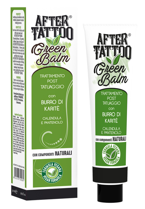 AFTERTATTOO GREEN BALM 50 ML - Farmacia Artemisia di Montecuollo Dott. Angelo snc