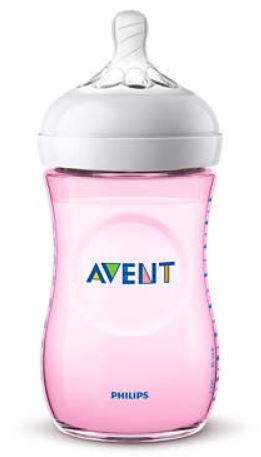 AVENT BIBERON NATURAL PP 260ML ROSA SINGLE PACK - Farmacia Artemisia di Montecuollo Dott. Angelo snc