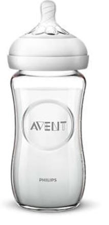AVENT BIBERON NATURAL VETRO 240ML - Farmacia Artemisia di Montecuollo Dott. Angelo snc