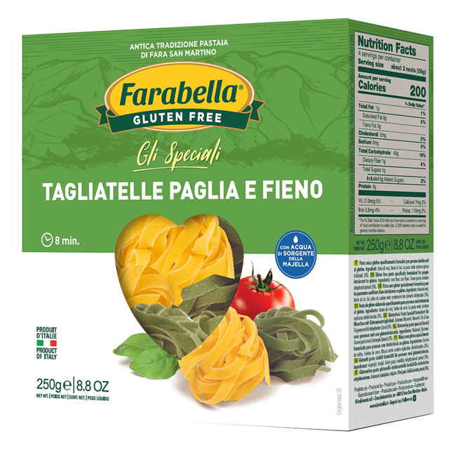 FARABELLA TAGLIATELLE PAGLIA FIENO 250 G - Farmacia Artemisia di Montecuollo Dott. Angelo snc