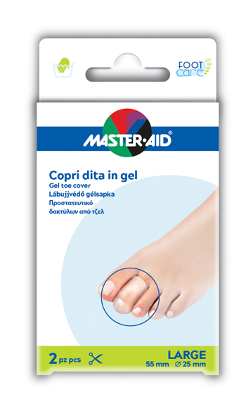 COPRI DITA MASTER-AID FOOTCARE IN GEL LARGE 2 PEZZI C2 - Farmacia Artemisia di Montecuollo Dott. Angelo snc