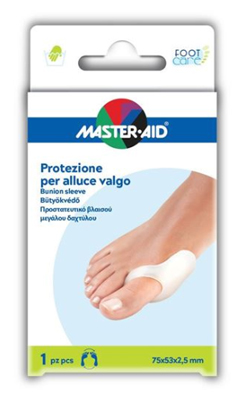 PROTEZIONE IN GEL MASTER-AID FOOTCARE PER ALLUCE VALGO 1 PEZZO D6 - Farmacia Artemisia di Montecuollo Dott. Angelo snc
