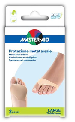 PROTEZIONE IN GEL E TESSUTO MASTER-AID FOOTCARE PER METATARSO LARGE 2 PEZZI G3 - Farmacia Artemisia di Montecuollo Dott. Angelo snc