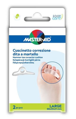 CORRETTORE DITA A MARTELLO MASTER-AID FOOTCARE LARGE 2 PEZZI C13 - Farmacia Artemisia di Montecuollo Dott. Angelo snc