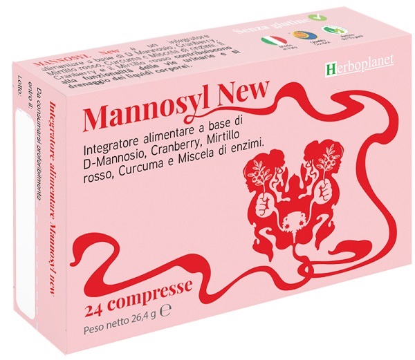 MANNOSYL NEW 24 COMPRESSE - Farmacia Artemisia di Montecuollo Dott. Angelo snc