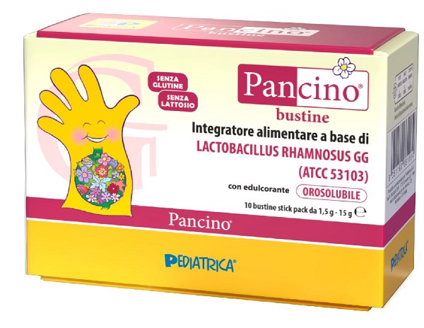 PANCINO 10 BUSTINE STICK PACK DA 1,5 G CON EDULCORANTE SENZA GLUTINE SENZA LATTOSIO - Farmacia Artemisia di Montecuollo Dott. Angelo snc