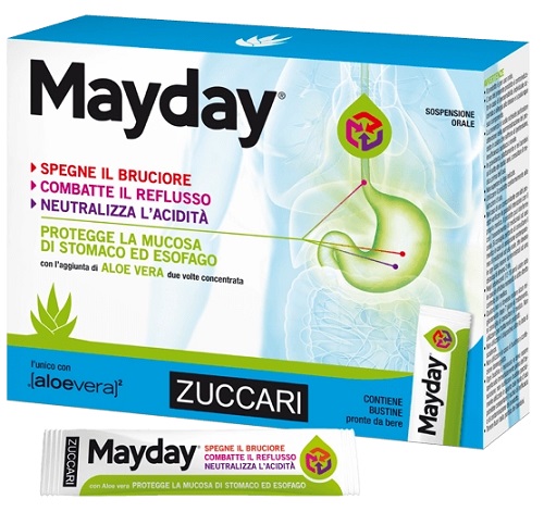 MAYDAY SOSPENSIONE PER USO ORALE ALLA MENTA 24 BUSTINE 10 ML - Farmacia Artemisia di Montecuollo Dott. Angelo snc