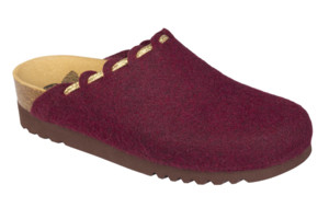 ELODIE FELT+ELASTIC WOMENS BURGUNDY 36 MATERIALE TOMAIA FELTRO+ELASTICO FODERA TOMAIA SFODERATO SOTTOPIEDE MICROFIBRA SUOLA EVA FITTING F AW18 1 PAIO - Farmacia Artemisia di Montecuollo Dott. Angelo snc