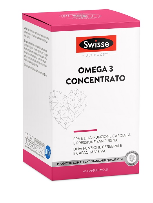 SWISSE OMEGA 3 CONCENTRATO 60 CAPSULE MOLLI DA 2440 MG - Farmacia Artemisia di Montecuollo Dott. Angelo snc