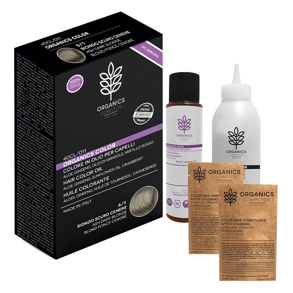 ORGANICS PHARM ORGANICS COLOR 6/1 BIONDO SCURO CENERE - Farmacia Artemisia di Montecuollo Dott. Angelo snc