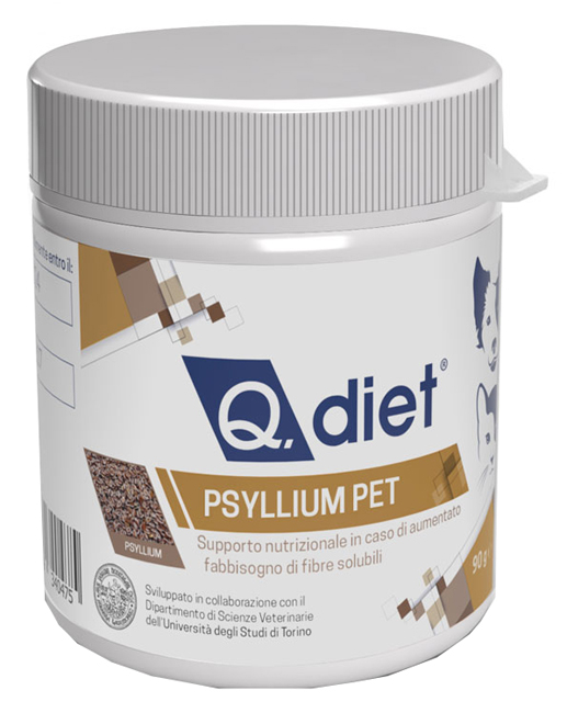 Q DIET PSYLLIUM PET POLVERE 90 G - Farmacia Artemisia di Montecuollo Dott. Angelo snc
