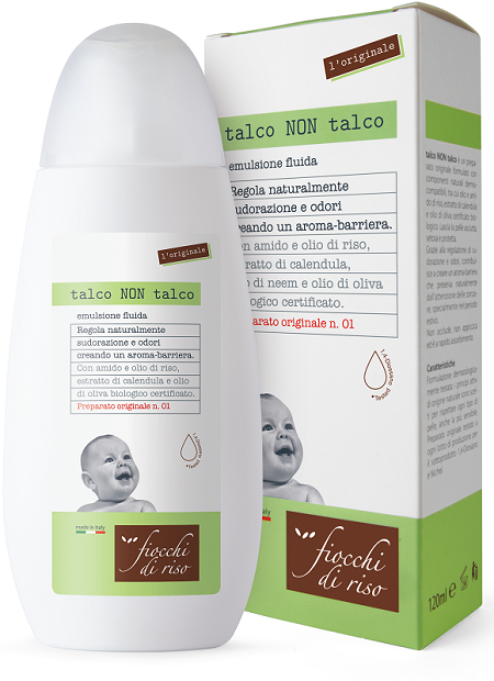 FIOCCHI DI RISO TALCO NON TALCO 120 ML - Farmacia Artemisia di Montecuollo Dott. Angelo snc