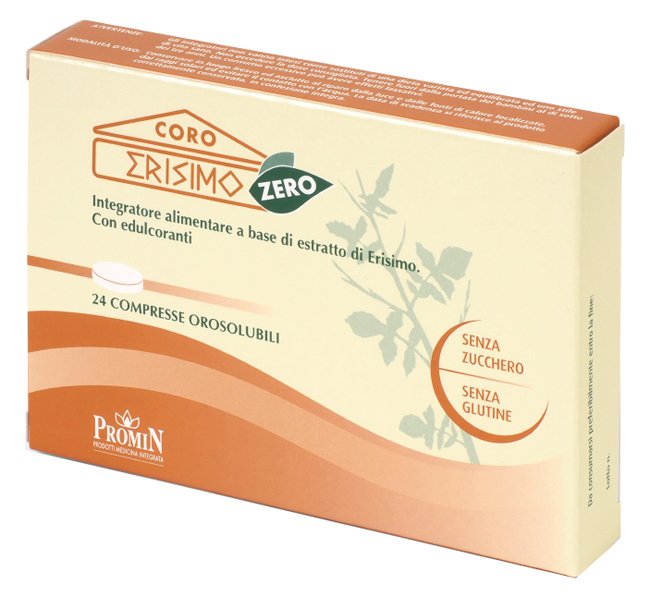 CORO ERISIMO ZERO 24 COMPRESSE OROSOLUBILI - Farmacia Artemisia di Montecuollo Dott. Angelo snc