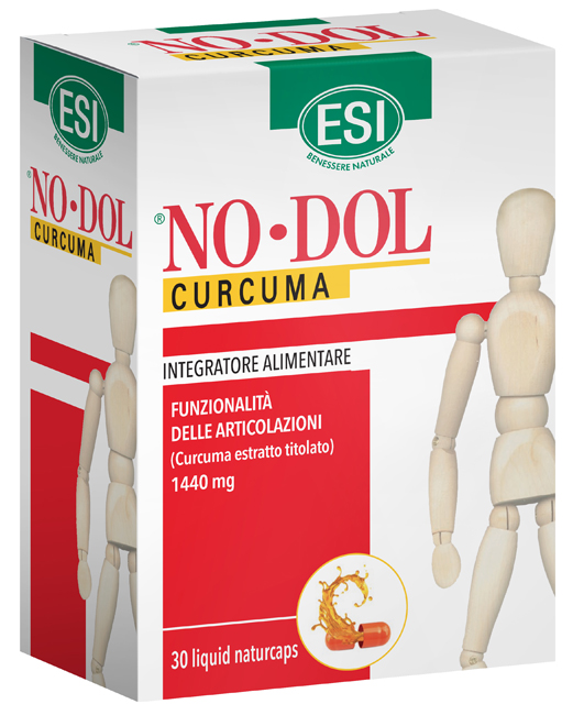 ESI NO DOL CURCUMA 30 NATURCAPS LIQUID - Farmacia Artemisia di Montecuollo Dott. Angelo snc