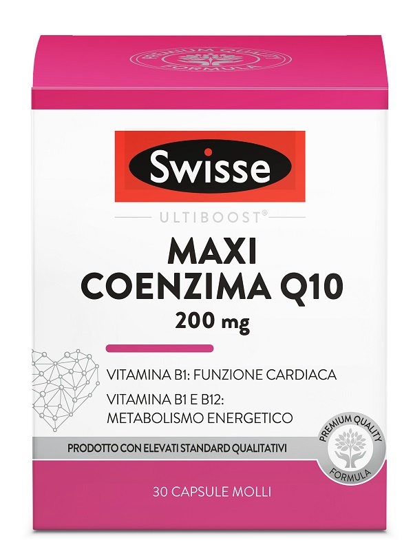 SWISSE MAXI COENZIMA Q10 200 MG 30 CAPSULE - Farmacia Artemisia di Montecuollo Dott. Angelo snc