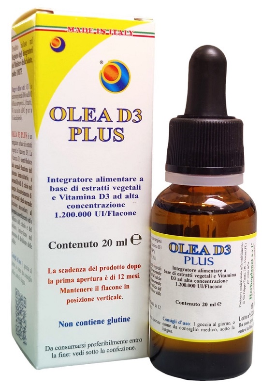 OLEA D3 PLUS GOCCE 20 ML - Farmacia Artemisia di Montecuollo Dott. Angelo snc