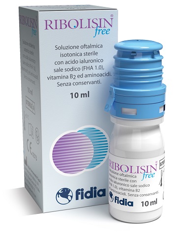 COLLIRIO SOLUZIONE OFTALMICA RIBOLISIN FREE 10 ML - Farmacia Artemisia di Montecuollo Dott. Angelo snc