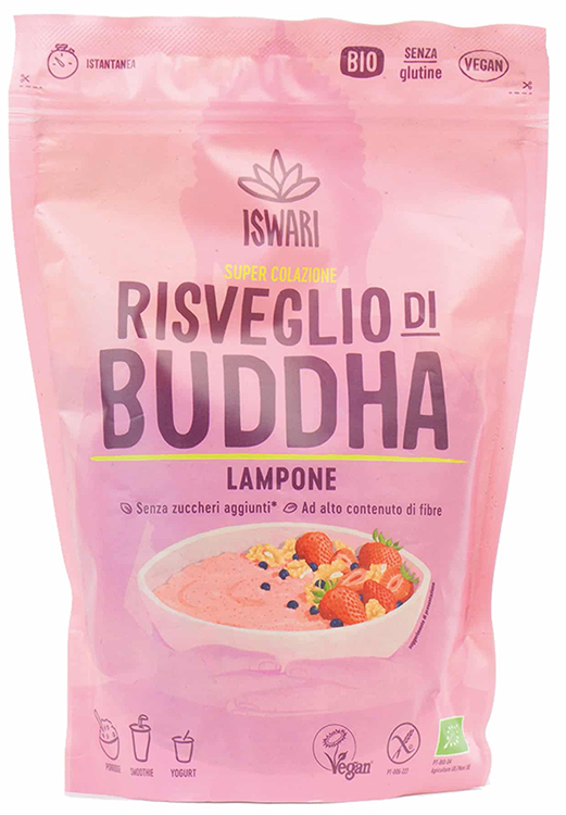 RISVEGLIO BUDDHA LAMPONE BIO 360 G ISWARI - Farmacia Artemisia di Montecuollo Dott. Angelo snc
