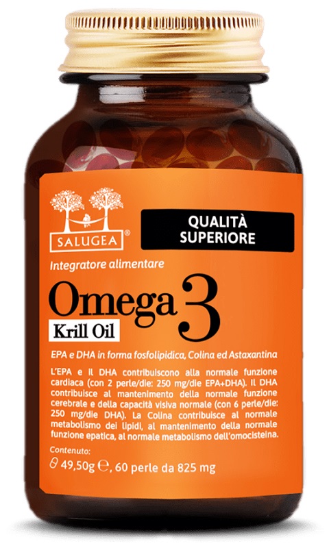 SALUGEA OMEGA 3 KRILL OIL 60 PERLE - Farmacia Artemisia di Montecuollo Dott. Angelo snc