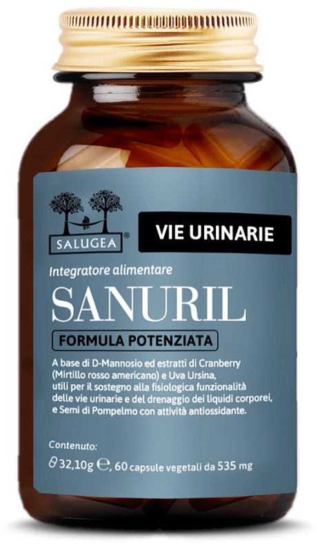 SALUGEA SANURIL FORMULA POTENZIATA 60 CAPSULE VEGETALI - Farmacia Artemisia di Montecuollo Dott. Angelo snc