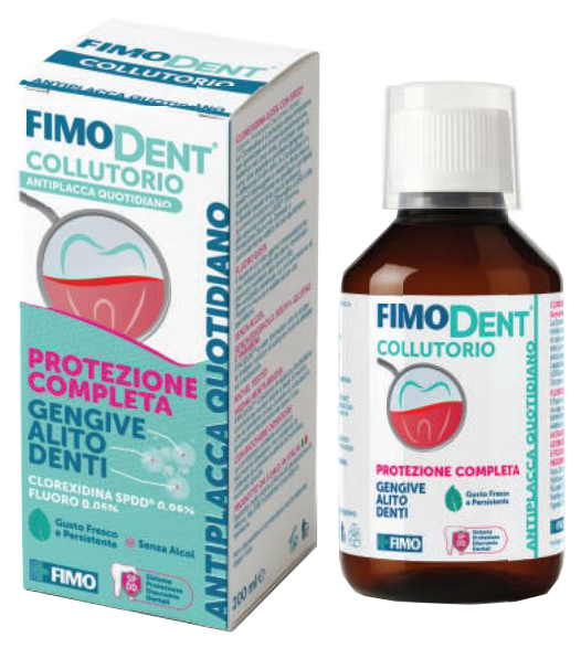 FIMODENT COLLUTORIO ANTIPLACCA QUOTIDIANO 200 ML - Farmacia Artemisia di Montecuollo Dott. Angelo snc