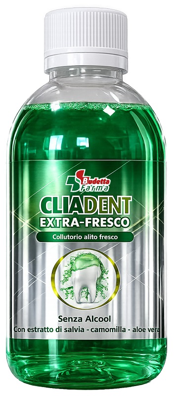 CLIADENT COLLUTORIO ALITO FRESCO ALLE ERBE 500 ML - Farmacia Artemisia di Montecuollo Dott. Angelo snc