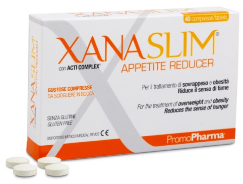 XANASLIM APPETITE REDUCER 40 COMPRESSE MASTICABILI - Farmacia Artemisia di Montecuollo Dott. Angelo snc