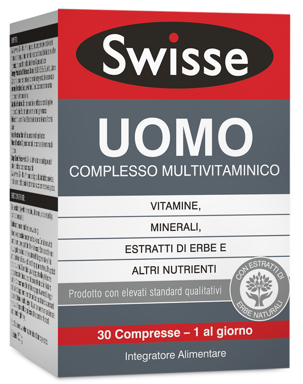 SWISSE MULTIVITAMINICO UOMO 30 COMPRESSE - Farmacia Artemisia di Montecuollo Dott. Angelo snc