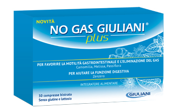 NO GAS GIULIANI PLUS 30 COMPRESSE BISTRATO - Farmacia Artemisia di Montecuollo Dott. Angelo snc