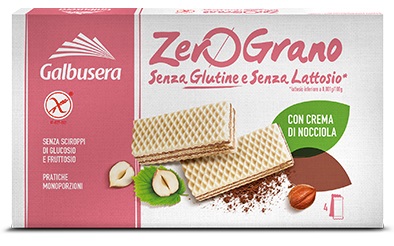ZEROGRANO WAFER NOCCIOLA 180 G - Farmacia Artemisia di Montecuollo Dott. Angelo snc