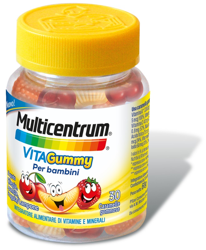 MULTICENTRUM VITAGUMMY 30 CARAMELLE GOMMOSE - Farmacia Artemisia di Montecuollo Dott. Angelo snc