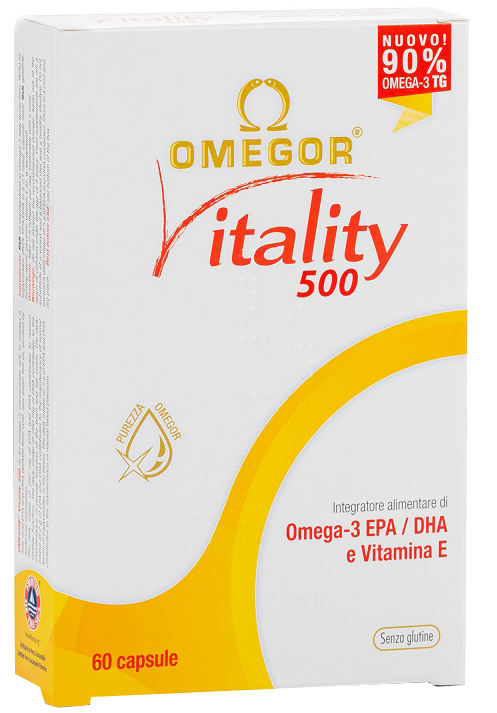 OMEGOR VITALITY 500 60 CAPSULE - Farmacia Artemisia di Montecuollo Dott. Angelo snc