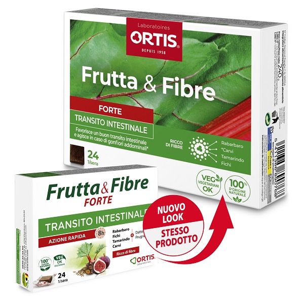FRUTTA & FIBRE FORTE 24 CUBETTI - Farmacia Artemisia di Montecuollo Dott. Angelo snc
