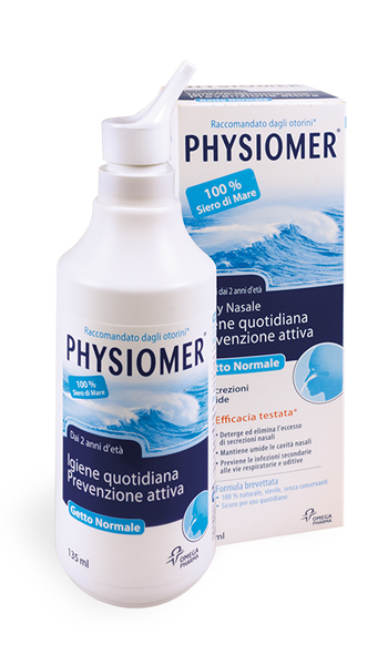 SPRAY NASALE PHYSIOMER GETTO NORMALE 135 ML - Farmacia Artemisia di Montecuollo Dott. Angelo snc