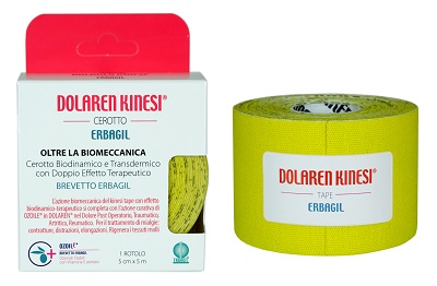 DOLAREN KINESI EMULGEL CEROTTO TERAPEUTICO GIALLO CM 5X5 M IN ROTOLO - Farmacia Artemisia di Montecuollo Dott. Angelo snc
