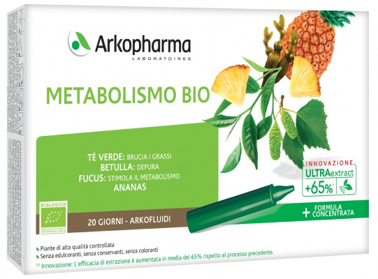 ARKOFLUIDI METABOLISMO BIO 20 FIALE - Farmacia Artemisia di Montecuollo Dott. Angelo snc