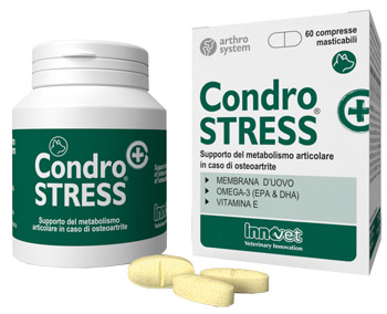 CONDROSTRESS + 60 COMPRESSE MASTICABILI - Farmacia Artemisia di Montecuollo Dott. Angelo snc