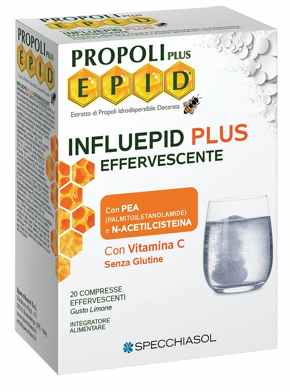 INFLUEPID PLUS EFFERVESCENTE PEA 20 COMPRESSE - Farmacia Artemisia di Montecuollo Dott. Angelo snc