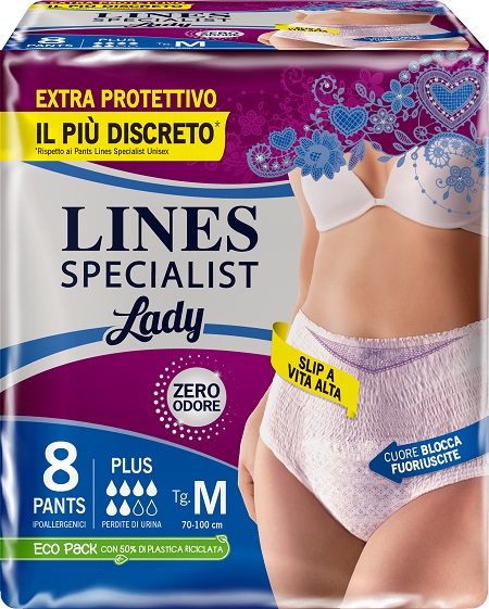 LINES SPECIALIST PANTS PLUS M FARMA 8 PEZZI - Farmacia Artemisia di Montecuollo Dott. Angelo snc