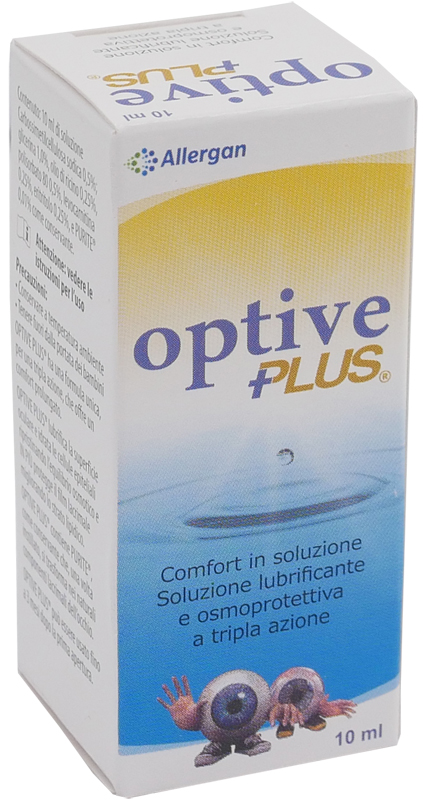 OPTIVE PLUS SOLUZIONE OFTALMICA 10 ML - Farmacia Artemisia di Montecuollo Dott. Angelo snc