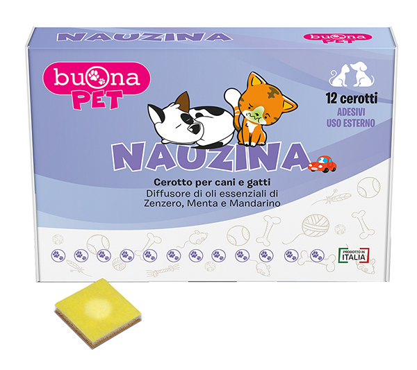 NAUZINA CEROTTO DIFFUSORE CANI GATTI 12 PEZZI - Farmacia Artemisia di Montecuollo Dott. Angelo snc