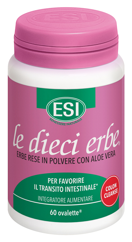 ESI LE DIECI ERBE COLON CLEANSE 60 OVALETTE - Farmacia Artemisia di Montecuollo Dott. Angelo snc