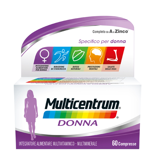 MULTICENTRUM DONNA 60 COMPRESSE - Farmacia Artemisia di Montecuollo Dott. Angelo snc