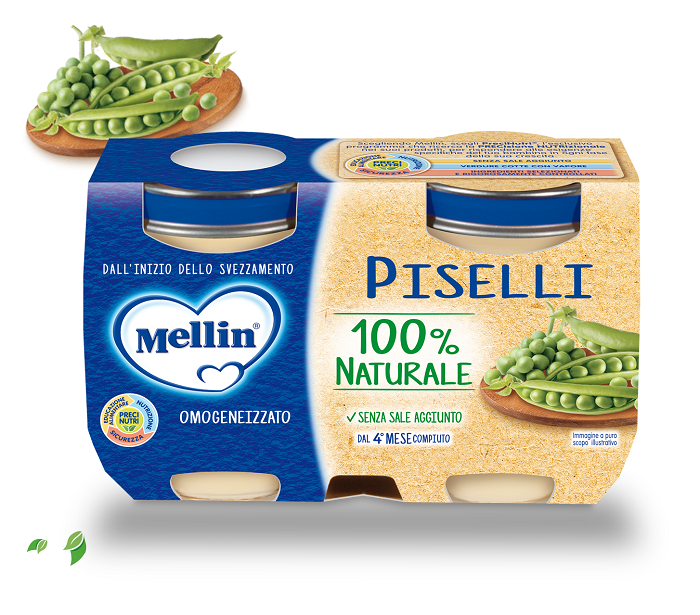 OMOGENEIZZATO PISELLI 2 X 125 G - Farmacia Artemisia di Montecuollo Dott. Angelo snc