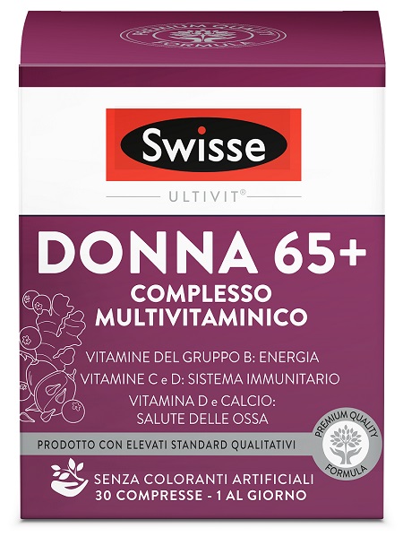 SWISSE DONNA 65+ COMPLESSO MULTIVITAMINICO 30 COMPRESSE - Farmacia Artemisia di Montecuollo Dott. Angelo snc