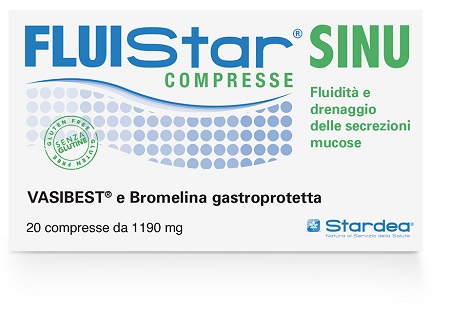 FLUISTAR SINU 20 COMPRESSE SENZA GLUTINE SENZA LATTOSIO - Farmacia Artemisia di Montecuollo Dott. Angelo snc