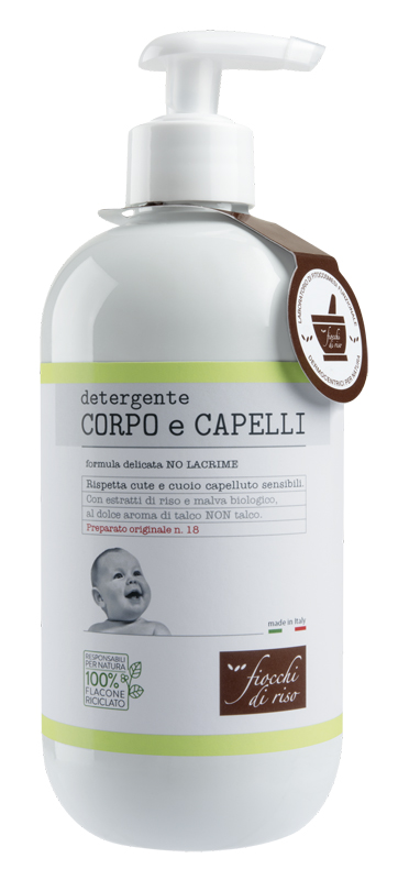FIOCCHI DI RISO DETERGENTE CORPO/CAPELLI TALCO 400 ML - Farmacia Artemisia di Montecuollo Dott. Angelo snc
