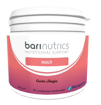 BARINUTRICS MULTI CILIEGIA 90 COMPRESSE - Farmacia Artemisia di Montecuollo Dott. Angelo snc